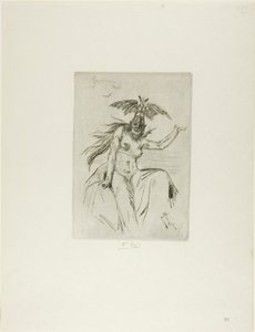 kriger av Félicien Rops
