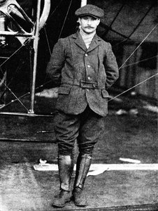 Henri Salmet, den store Bleriot-piloten, i Hendon, London, 1912 1933.