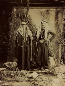 Album Damas et Baalbek : Syrisk par i tradisjonelle klær