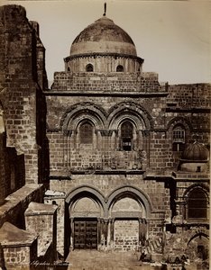 Album Palestina 1887: basilikaen til Den hellige grav i Jerusalem av Félix Bonfils