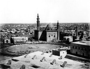 Generell utsikt over Kairo, Egypt, 1878 av Félix Bonfils