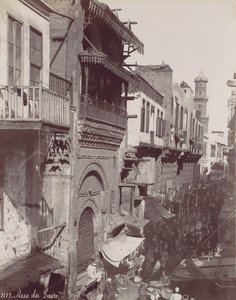Cairo Street, 1870-tallet. av Félix Bonfils