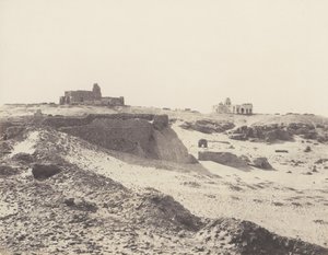 Aswan, Ruins of the Ancient Arab Enclosure, South-East of the City, 1851-52, trykt 1853-54. av Félix Teynard