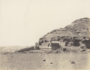 El-Kab éléthya, Generelt syn på Hemi-Spéos, 1851-52, trykt 1853-54.