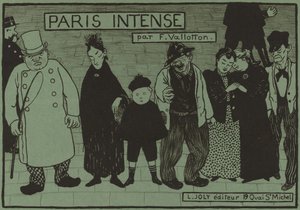 Albumomslag for "Paris Intense" av Félix Vallotton