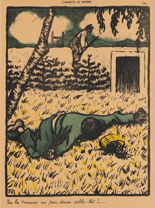 Crimes and Punishments VII, 764: Du vil finne at det er ganske vanskelig! av Félix Vallotton