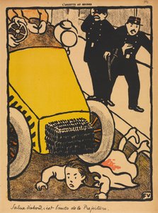 Forbrytelser og straff VI, 763: Salute First av Félix Vallotton