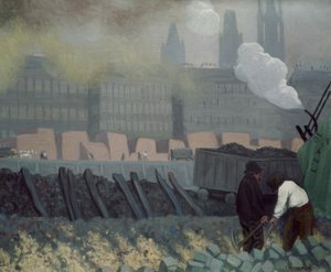 Havnen i Rouen av Félix Vallotton