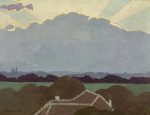 Den store skyen av Félix Vallotton