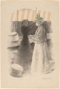 Den grønne hatten av Félix Vallotton