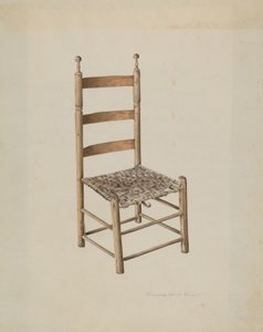 Stigeryggstol av Florence Grant Brown
