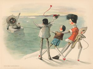 Illustrasjon for The Golliwoggs Polar Adventures