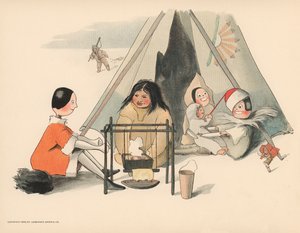 Illustrasjon for The Golliwoggs Polar Adventures