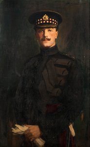 Portrett av kaptein Sir Edward Hulse, ca. 1910