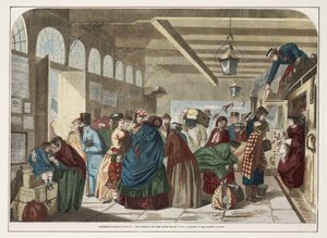 Hastings Railway Station - Ankomsten av nedtoget av Florence after Claxton