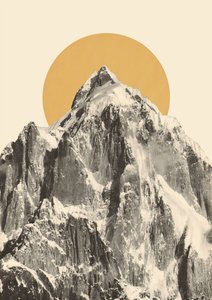 Fjelllandskap 5 av Florent Bodart