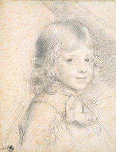 Portrett av Filip av Savoy som barn, 1660-1670-tallet. av Florent de La Mare Richart