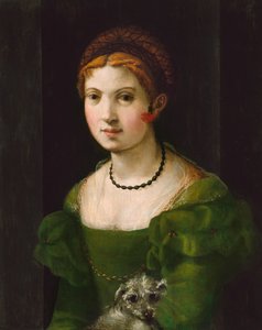 Portrett av en ung kvinne av Florentine 16th Century