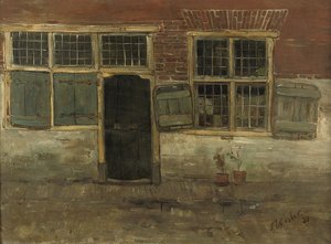 Små hus, Leiden, 1881