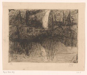 Skip i havn (original tittel) av Floris Verster