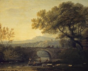  av Follower of Claude Lorrain