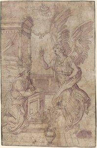 Kunngjøringen av Follower of Frans Floris I