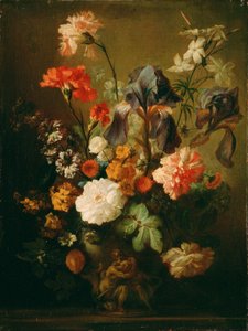 Vase med blomster