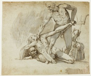  av Follower of John Hamilton Mortimer