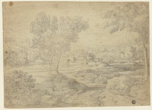 Italianate Landscape with Buildings   1284177   no       norwegian Successfully Translated  Original: The Serenade Translat: The Serenade 1259268 no norwegian Successfully Translated Original: Man met twee bedienden in een studeervertrek Translat: Man met  av Follower of Nicolas Poussin