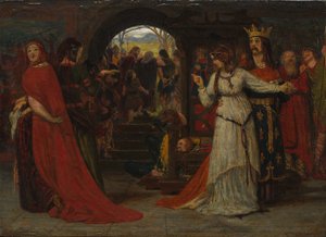 Kong Lear, ca. 1860. av Ford Madox Brown