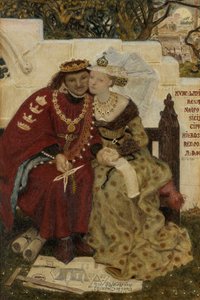 Kong Renes bryllupsreise av Ford Madox Brown