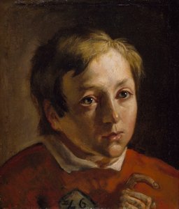 Portrett av en gutt, 1835-45 av Ford Madox Brown