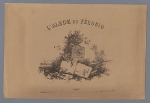 Omslag til: Studier av figurer i et landskap Studier av figurer i et landskap (serietittel) L