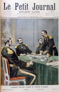 Admiral Gervais foran undersøkelsesstyret, 1895 av Fortuné Méaulle