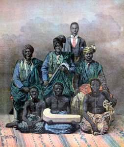 Kong Behanzin av Dahomey, 1893