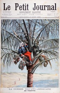 Spansk utkikk, spansk-amerikansk krig, 1898 av Fortuné Méaulle