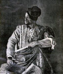 Dahomeys sjefsutsending for kong Behanzin i Paris, 1893