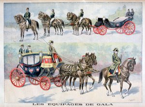 Typer gallavogner, 1896 av Fortuné Méaulle