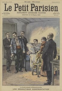 En dramatisk konfrontasjon: de maskerte bandittene i Montreuil-sous-Bois, Paris