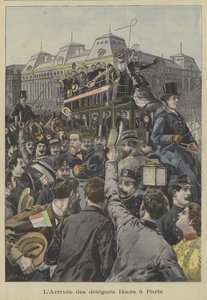 Boer-delegatenes ankomst til Paris