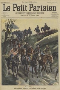 Boergeneral Christiaan de Wet unnslipper britiske styrker i Orange Free State