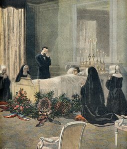 Cécile Carnot på dødsleiet