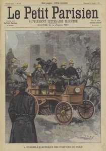 Elektrisk brannbil fra Paris brannvesen