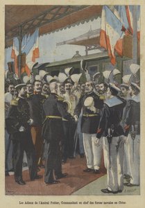 Farvel til admiral Edouard Pottier, sjef for franske marinestyrker i Kina