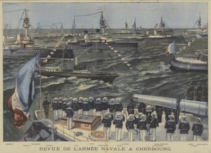 Den franske marinens anmeldelse utenfor Cherbourg