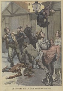 Drap og selvmord på Rue Robert-Fleury, Paris av Fortune Louis Meaulle