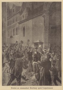 Ovasjon for major Esterhazy etter hans frifinnelse av Fortune Louis Meaulle