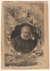Portrett av Victor Hugo 1802-1881 Victor Hugo