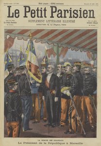 Frankrikes president Loubet besøker Marseille av Fortune Louis Meaulle