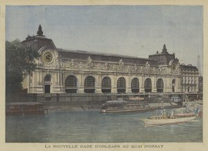Den nye Gare dOrleans på Quai dOrsay, Paris
